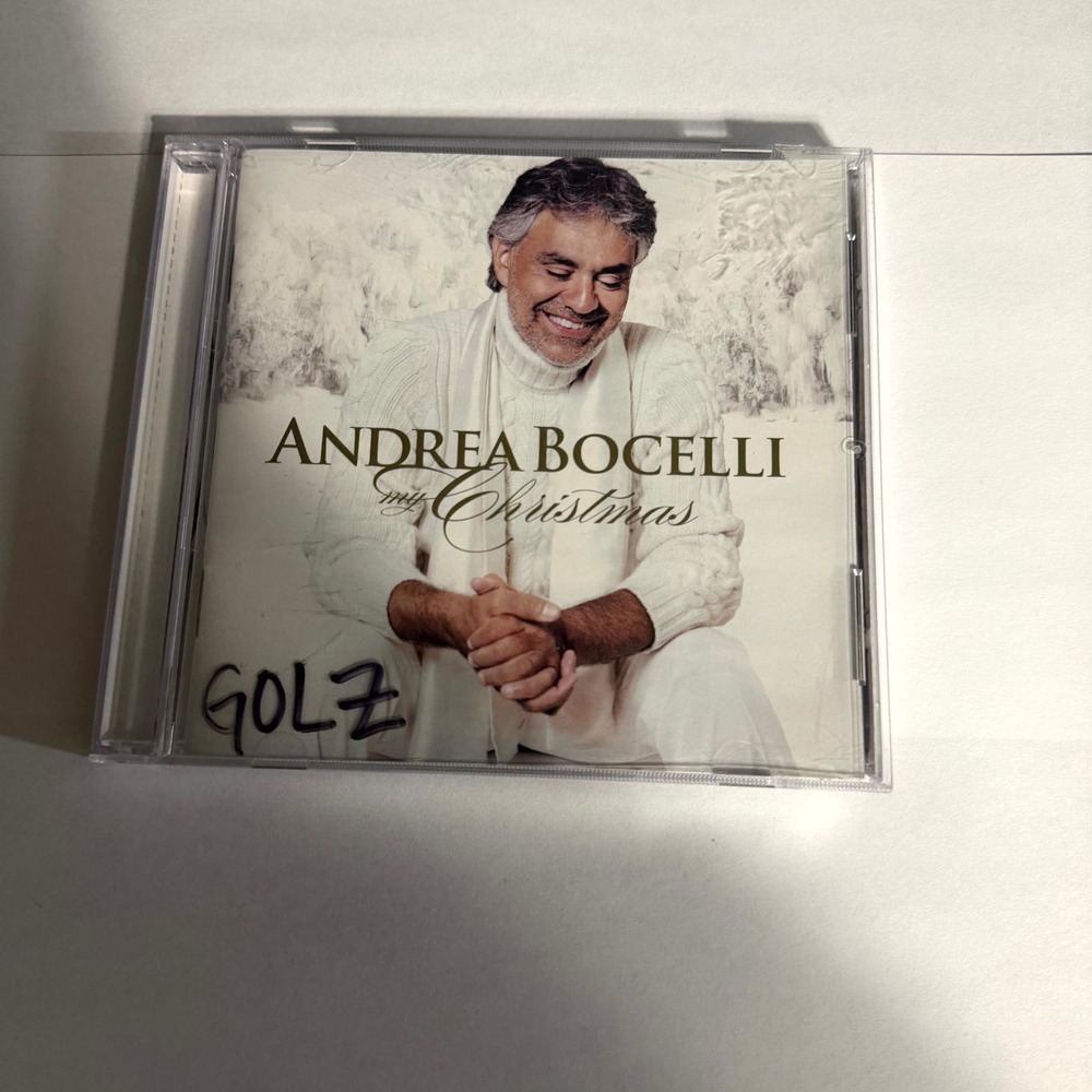 Andrea Bocelli My Christmas CD 2009 Holiday Music Album David Foster